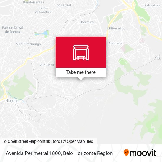 Avenida Perimetral 1800 map
