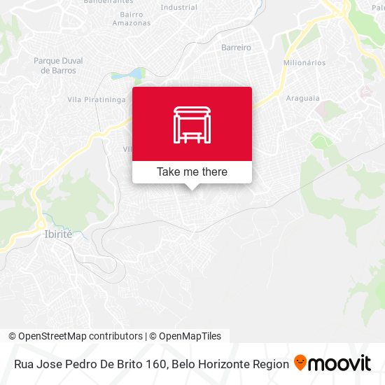 Rua Jose Pedro De Brito 160 map