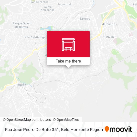 Rua Jose Pedro De Brito 351 map