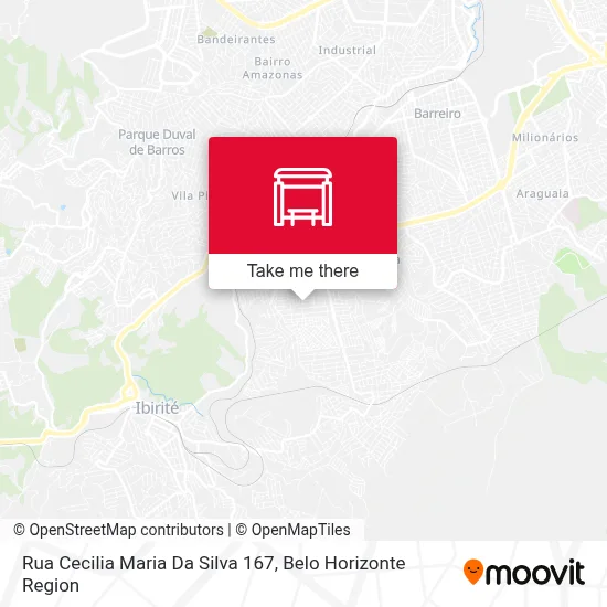 Rua Cecilia Maria Da Silva 167 map