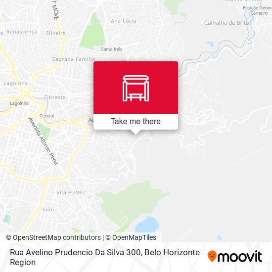 Rua Avelino Prudencio Da Silva 300 map