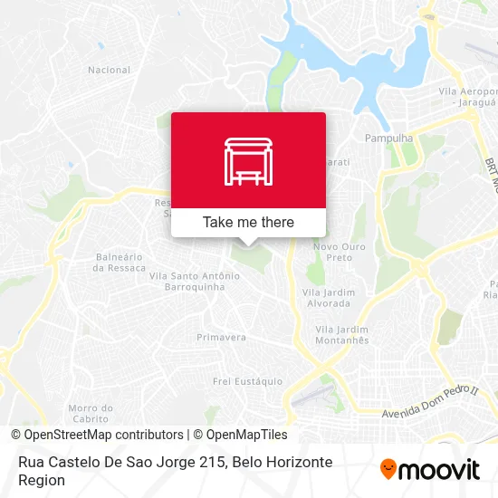 Rua Castelo De Sao Jorge 215 map