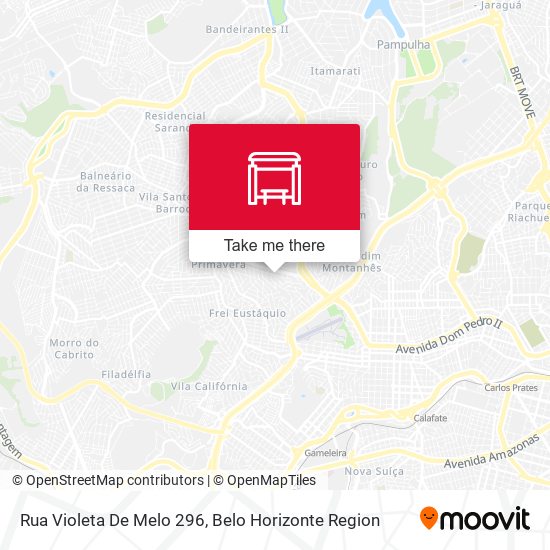 Rua Violeta De Melo 296 map