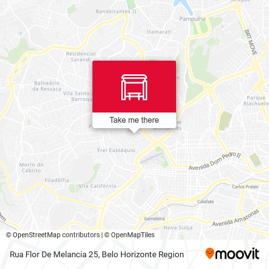 Rua Flor De Melancia 25 map