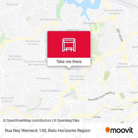 Rua Ney Werneck 140 map