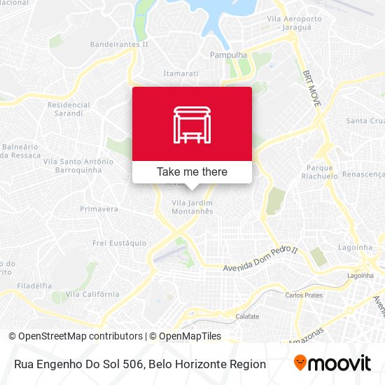 Rua Engenho Do Sol 506 map
