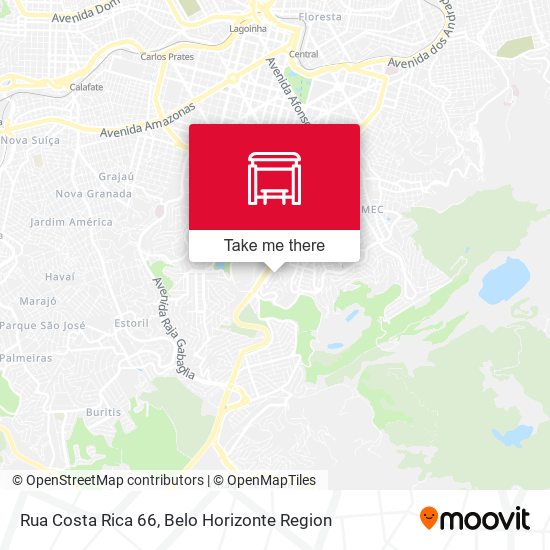 Rua Costa Rica 66 map