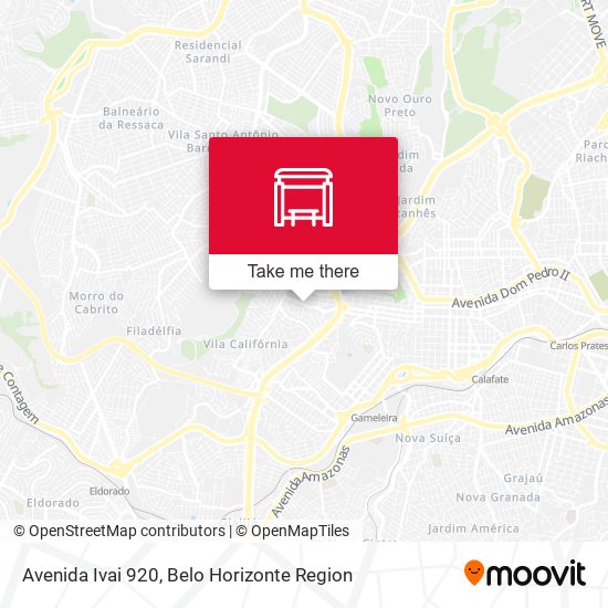 Avenida Ivai 920 map
