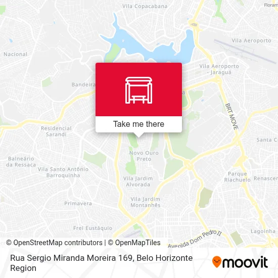 Rua Sergio Miranda Moreira 169 map
