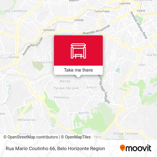 Rua Mario Coutinho 66 map