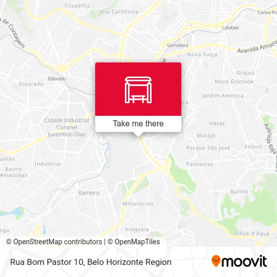Rua Bom Pastor 10 map