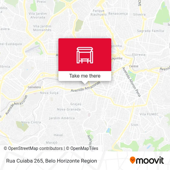 Rua Cuiaba 265 map
