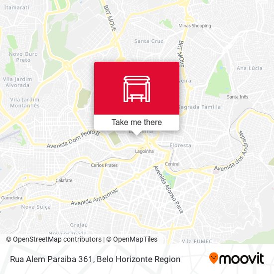 Rua Alem Paraiba 361 map