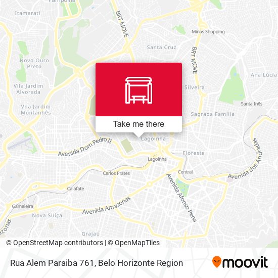 Rua Alem Paraiba 761 map