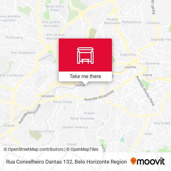 Rua Conselheiro Dantas 132 map