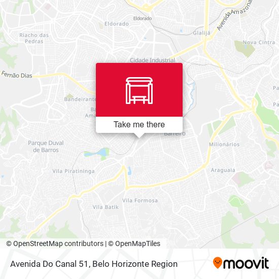 Avenida Do Canal 51 map