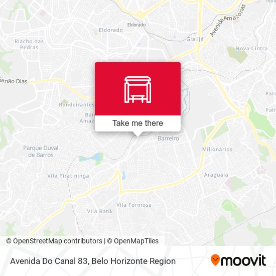 Avenida Do Canal 83 map