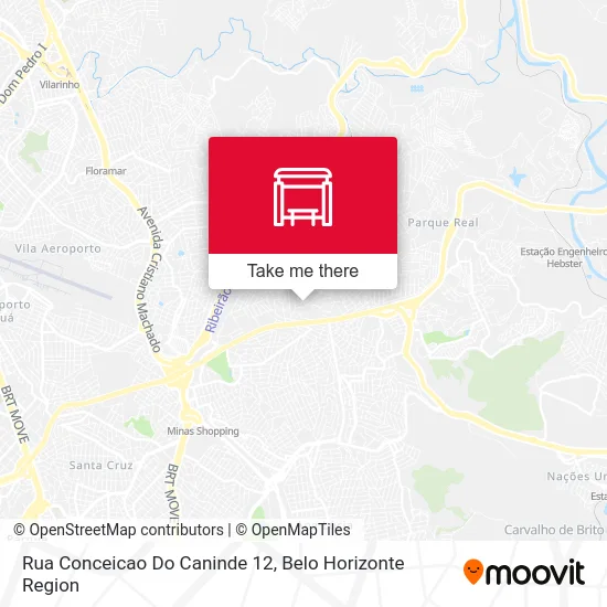 Rua Conceicao Do Caninde 12 map