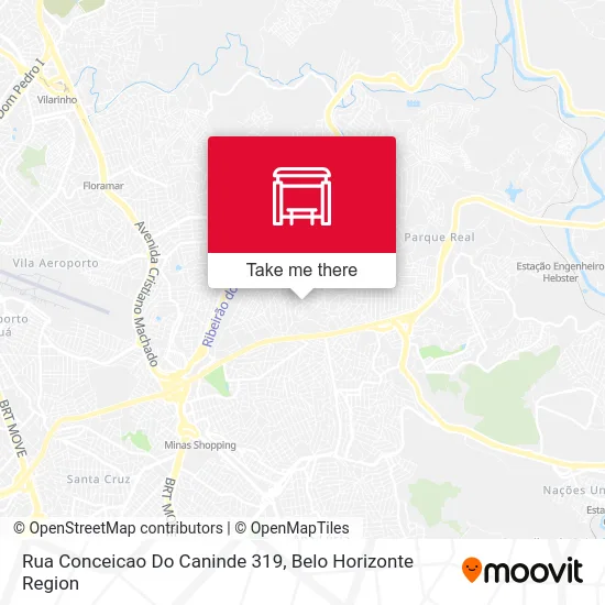 Rua Conceicao Do Caninde 319 map