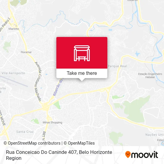 Rua Conceicao Do Caninde 407 map