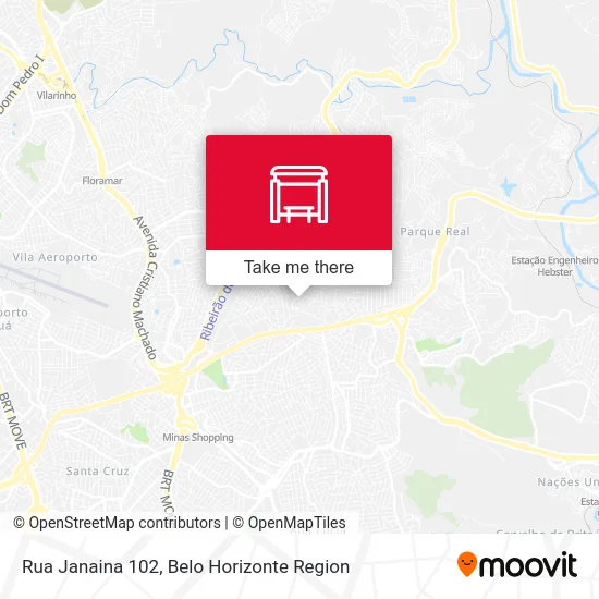 Rua Janaina 102 map