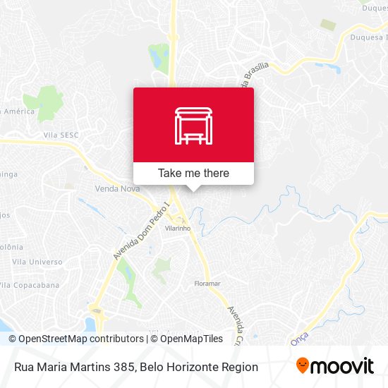 Rua Maria Martins 385 map