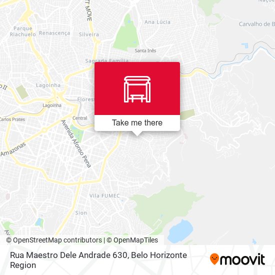 Rua Maestro Dele Andrade 630 map