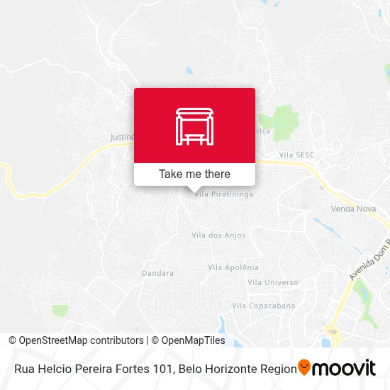 Rua Helcio Pereira Fortes 101 map