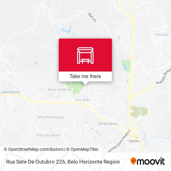 Rua Sete De Outubro 226 map