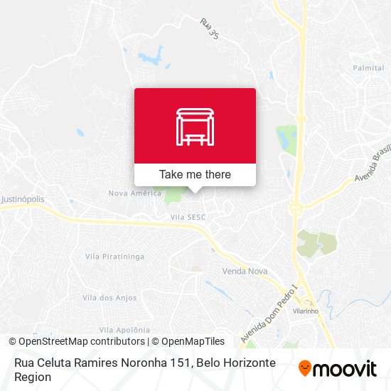 Rua Celuta Ramires Noronha 151 map