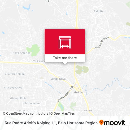 Rua Padre Adolfo Kolping 11 map