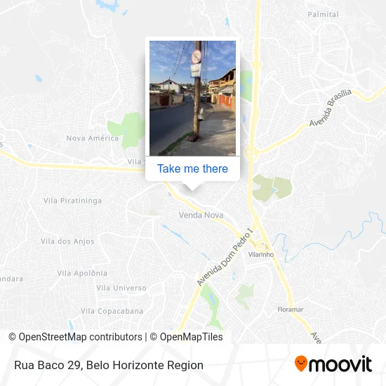 Rua Baco 29 map
