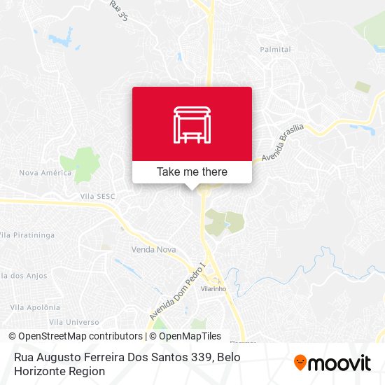 Rua Augusto Ferreira Dos Santos 339 map