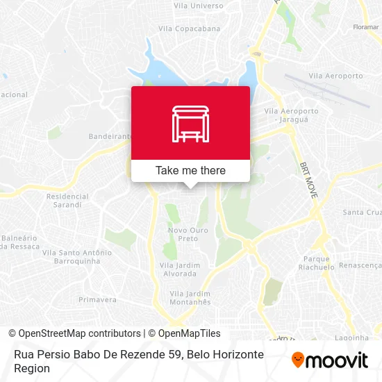 Rua Persio Babo De Rezende 59 map