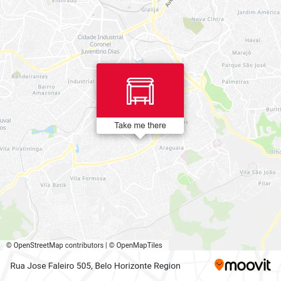 Rua Jose Faleiro 505 map