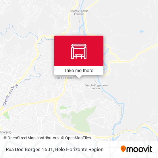 Rua Dos Borges 1601 map