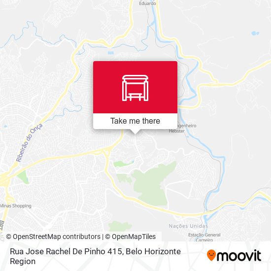 Rua Jose Rachel De Pinho 415 map