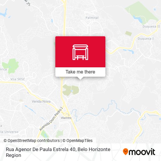 Rua Agenor De Paula Estrela 40 map