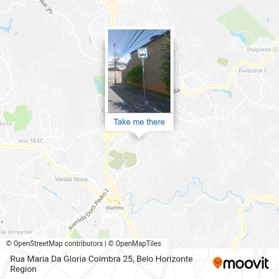 Rua Maria Da Gloria Coimbra 25 map