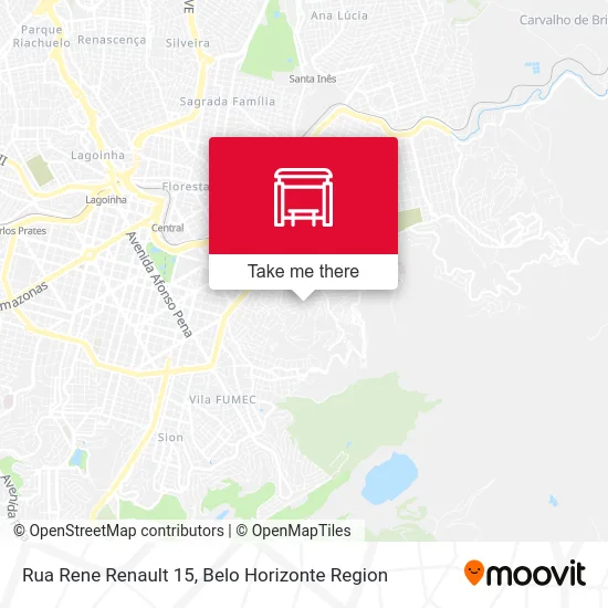 Rua Rene Renault 15 map