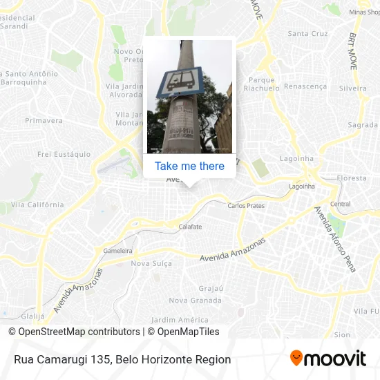 Rua Camarugi 135 map