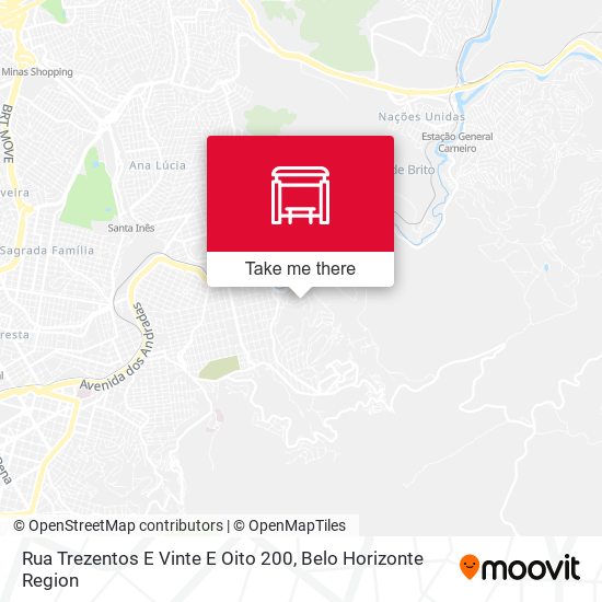 Rua Trezentos E Vinte E Oito 200 map