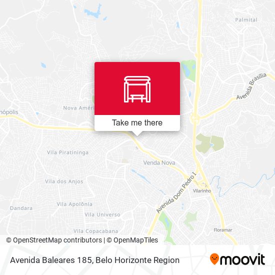 Avenida Baleares 185 map