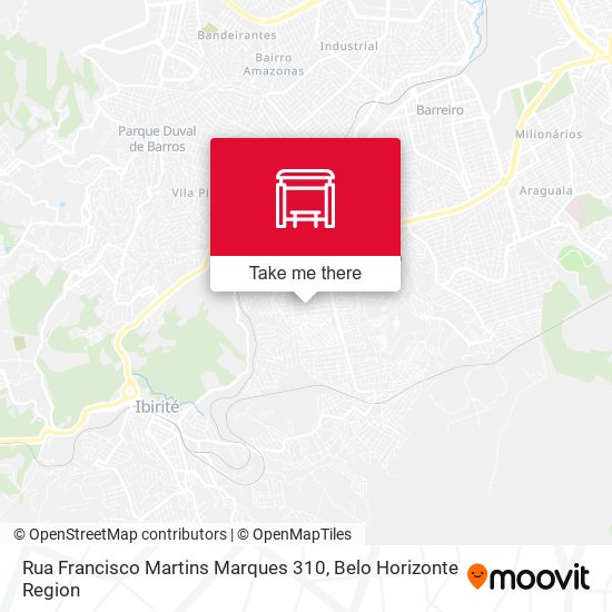Rua Francisco Martins Marques 310 map