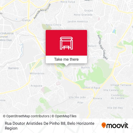 Rua Doutor Aristides De Pinho 88 map