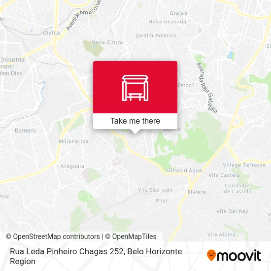 Rua Leda Pinheiro Chagas 252 map