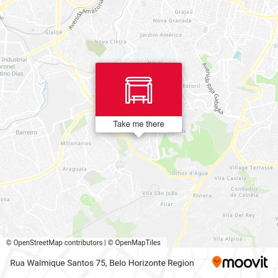 Rua Walmique Santos 75 map