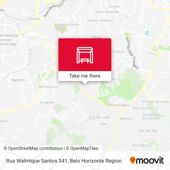 Rua Walmique Santos 341 map