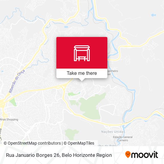 Rua Januario Borges 26 map