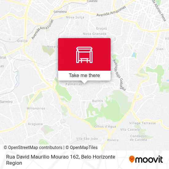 Rua David Maurilio Mourao 162 map